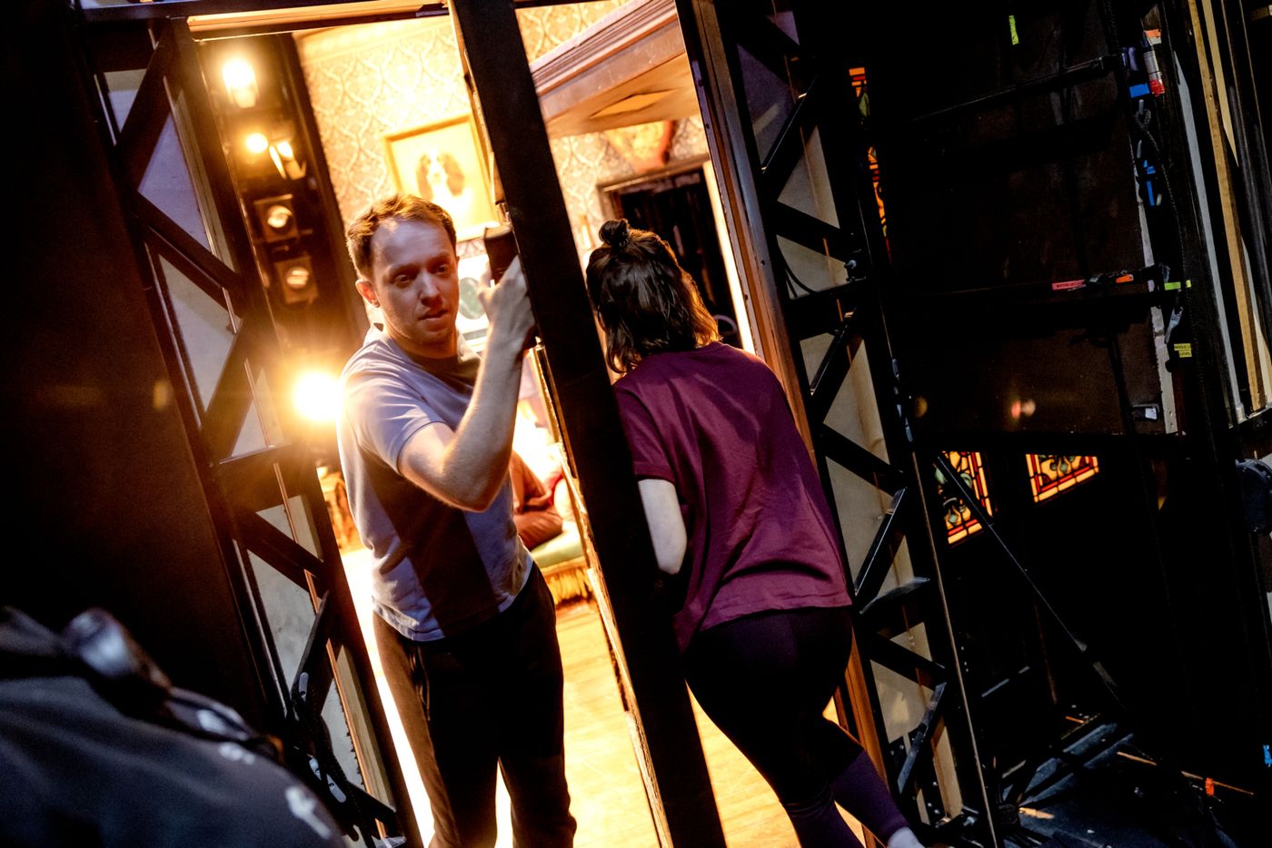 Photos: THE PLAY THAT GOES WRONG 13th London Cast in Rehearsal  Image