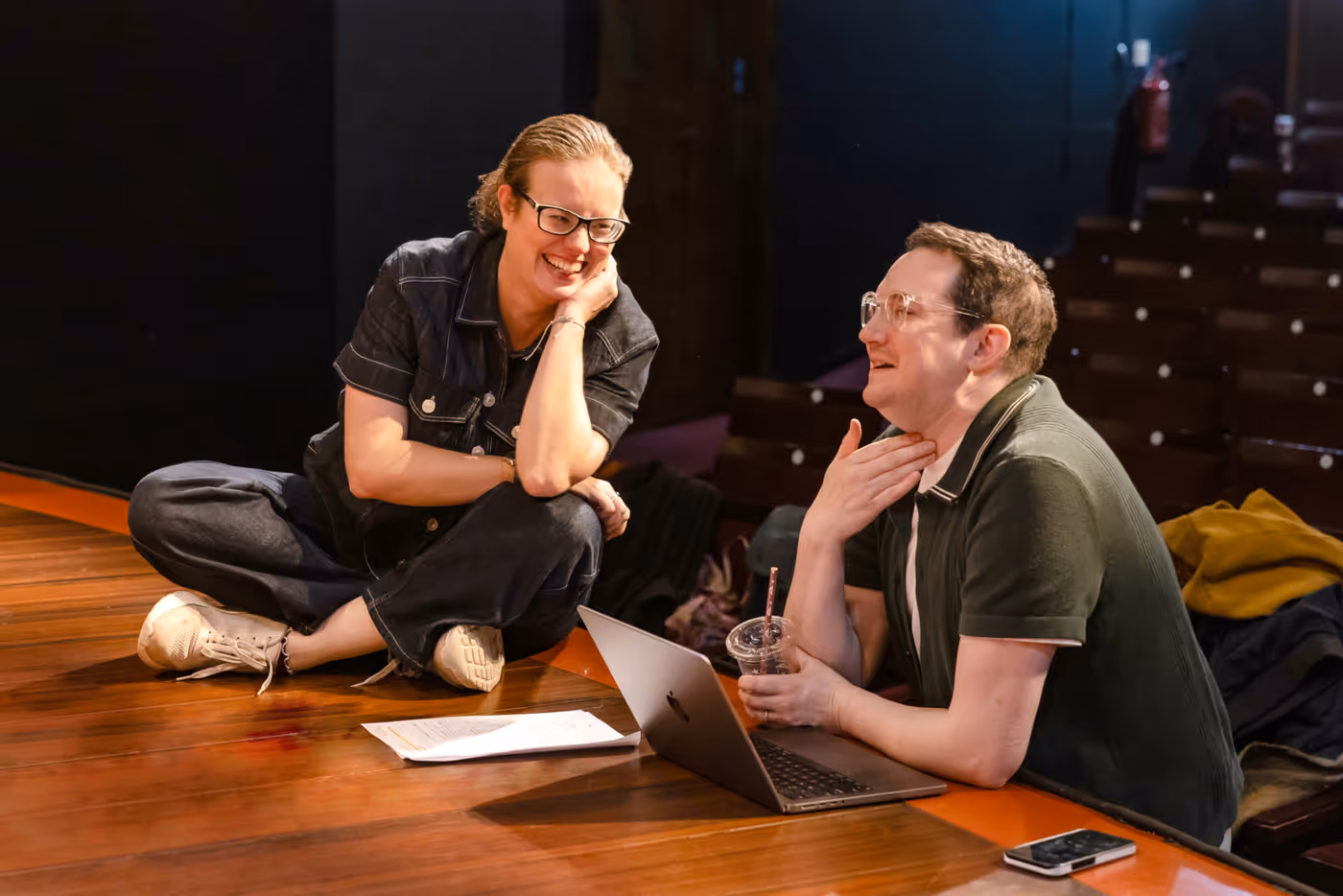 Photos: THE PLAY THAT GOES WRONG 13th London Cast in Rehearsal  Image