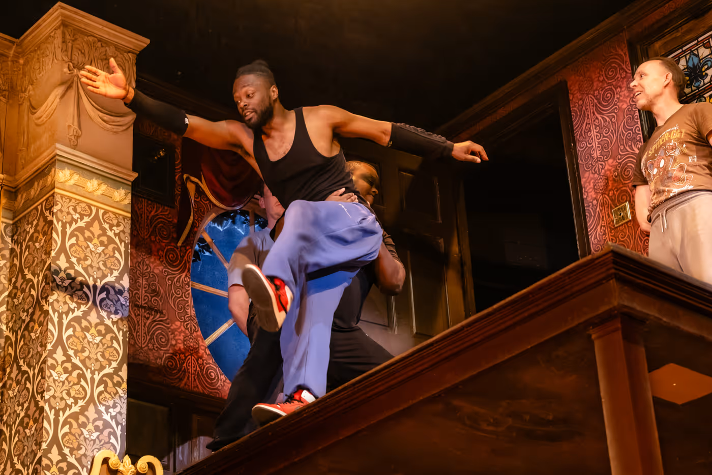 Photos: THE PLAY THAT GOES WRONG 13th London Cast in Rehearsal  Image