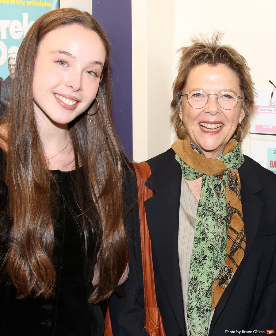 Photos: Annette Bening and Ella Beatty Visit THE BALUSTERS Image
