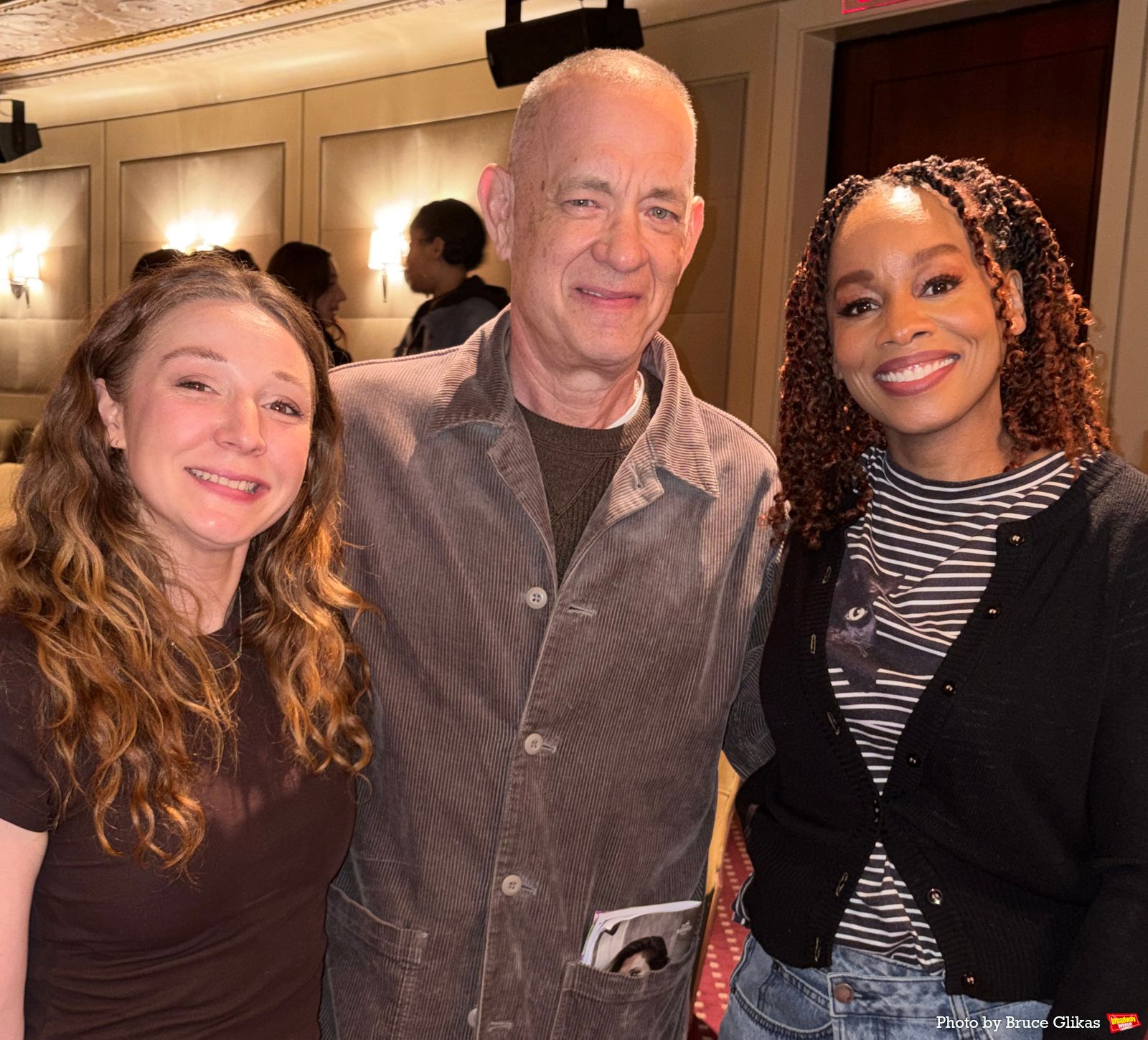Photos: Tom Hanks Visits JOE TURNER'S COME AND GONE and THE BALUSTERS — photo 2 of 10