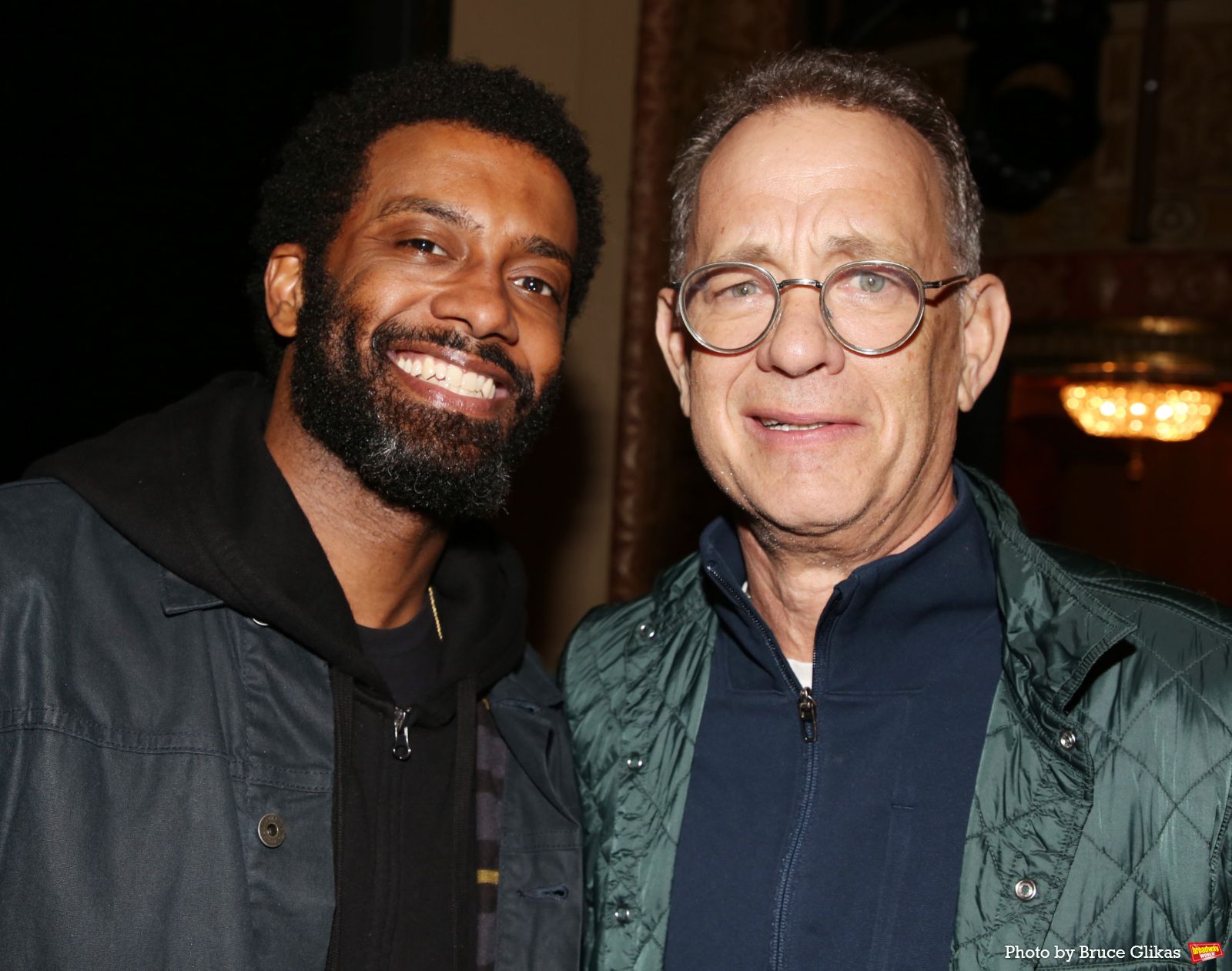 Photos: Tom Hanks Visits JOE TURNER'S COME AND GONE and THE BALUSTERS — photo 4 of 10