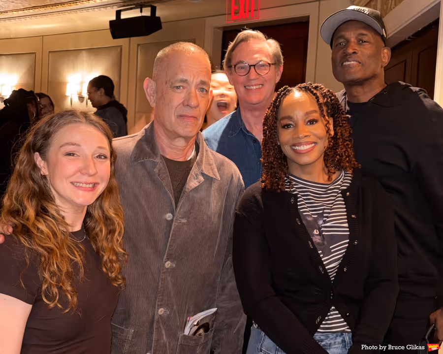 Photos: Tom Hanks Visits JOE TURNER'S COME AND GONE and THE BALUSTERS Image