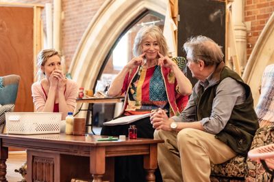 Elizabeth Bower, Maureen Lipman, and John Middleton Photo