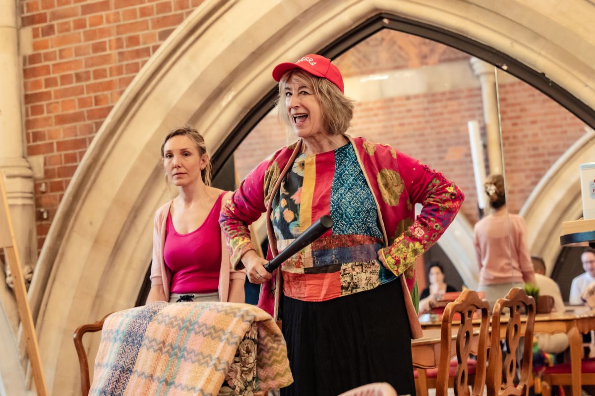 Maureen Lipman and Elizabeth Bower at 