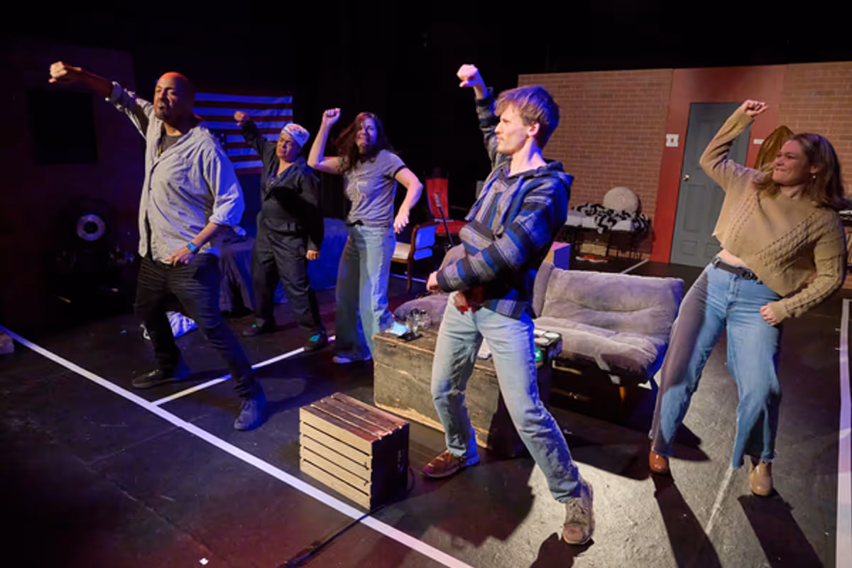 Kris Coleman, Tammi Cubilette, Lana Ayrapetyants, Jared Ritter, Callie Fabac at Photos: First Look At COME AND KNOCK DOWN MY DOOR At The Gene Frankel Theatre