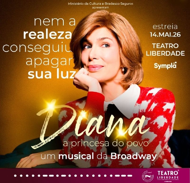 Royalty, Fame and Humanity Take Center Stage in DIANA – A PRINCESA DO POVO (Diana: the Musical) Image
