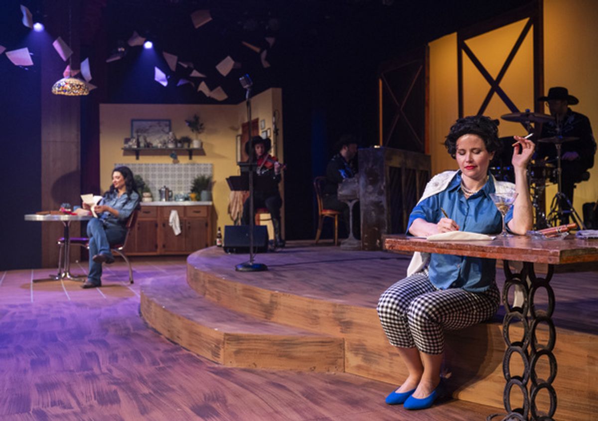 Molly Hern  ndez, Liz Chidester. Photo by Michael Brosilow at Photos: ALWAYS...PATSY CLINE At American Blues Theater