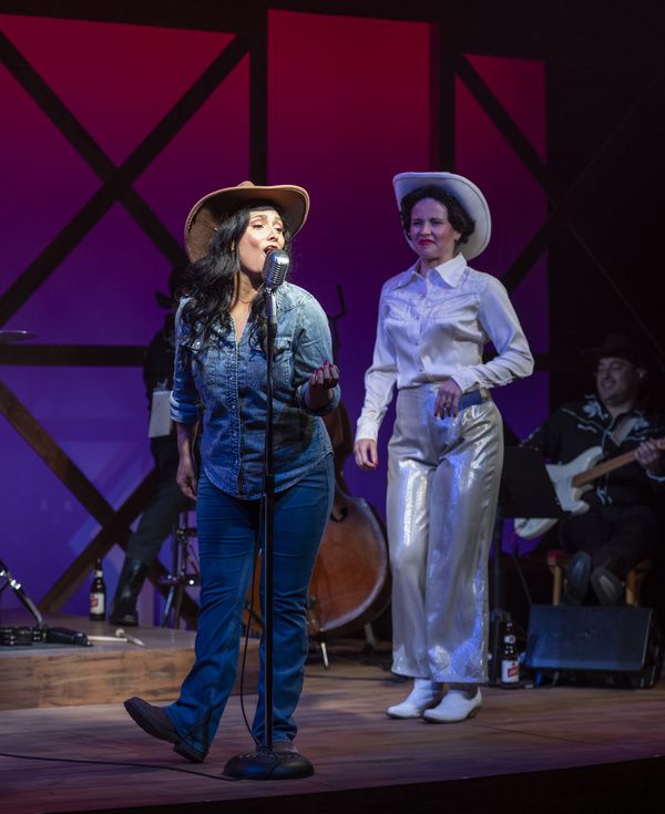 Molly Hern ndez, Liz Chidester. Photo by Michael Brosilow Photo