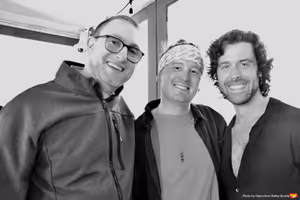 Chris Gurr, Max Sangerman and Sam Durant Hunter @ BroadwayWorld Chris Gurr, Max Sangerman and Sam Durant Hunter Photo