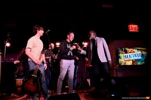 Matt Rodin, Josh Rhodes and Norm Lewis Photo
