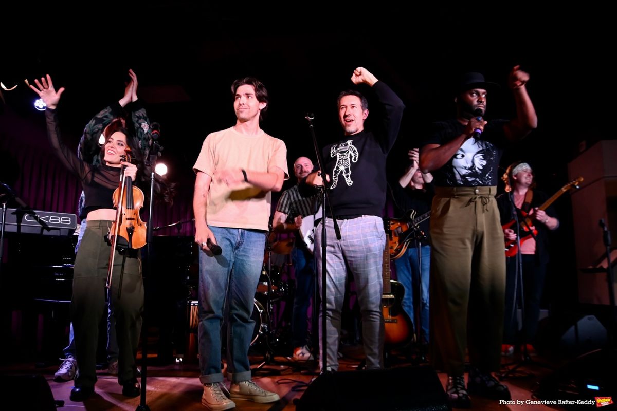 Miyuki Mayagi, Matt Rodin, Josh Rhodes and Douglas Lyons at Photos: BEAU THE MUSICAL Hosts Pop-Up Concert at The Green Room 42