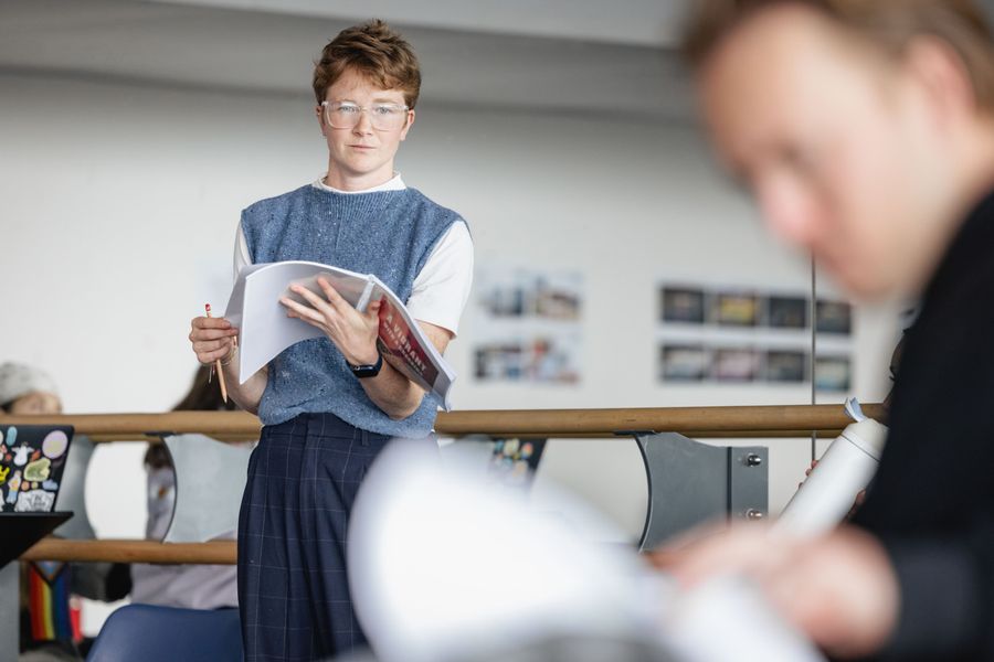Photos: PUBLIC - THE MUSICAL in Rehearsal Ahead of Run at Curve Image