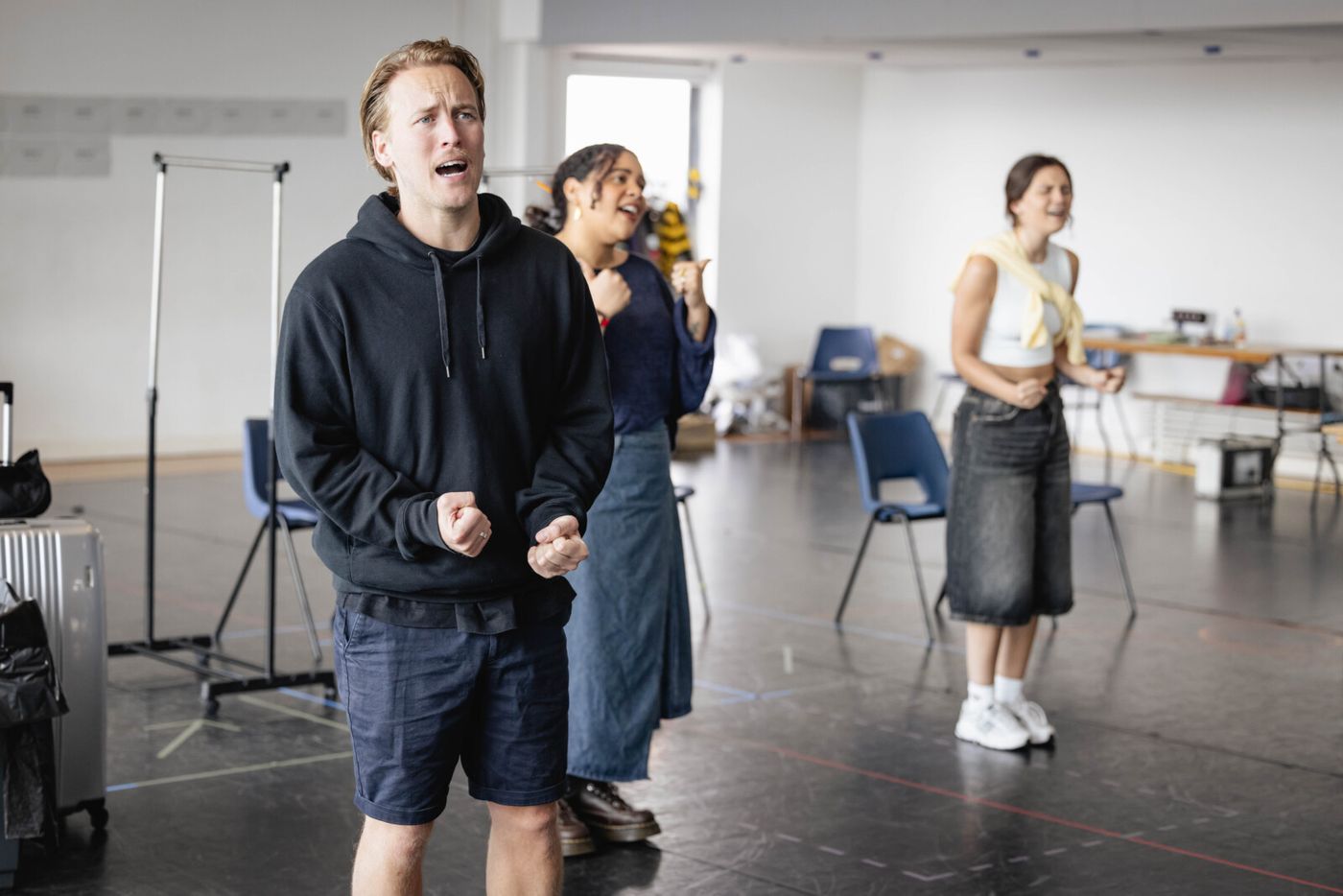 Photos: PUBLIC - THE MUSICAL in Rehearsal Ahead of Run at Curve Image