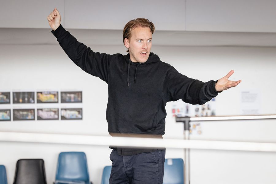 Photos: PUBLIC - THE MUSICAL in Rehearsal Ahead of Run at Curve Image