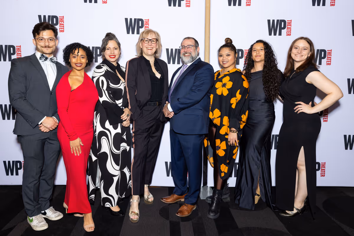 Lisa McNulty, Michael Sag, and members of WP Theate at Photos: Jessica Vosk, Adrienne Warren, and More Attend WP Theater Gala