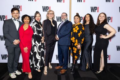 Lisa McNulty, Michael Sag, and members of WP Theate Photo