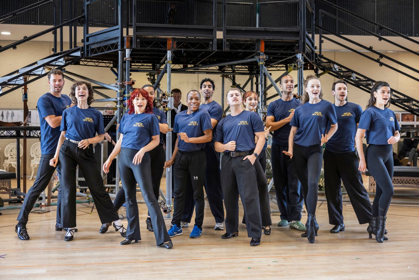 Photos/Video: HIGH SOCIETY in Rehearsal at the Barbican Theatre — photo 12 of 15