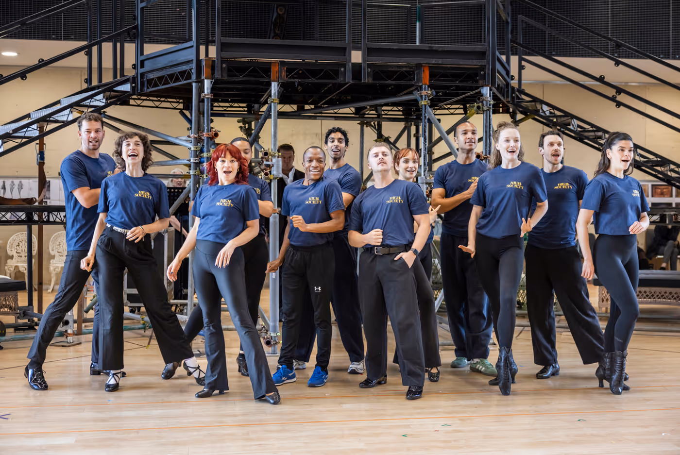 Photos/Video: HIGH SOCIETY in Rehearsal at the Barbican Theatre Image