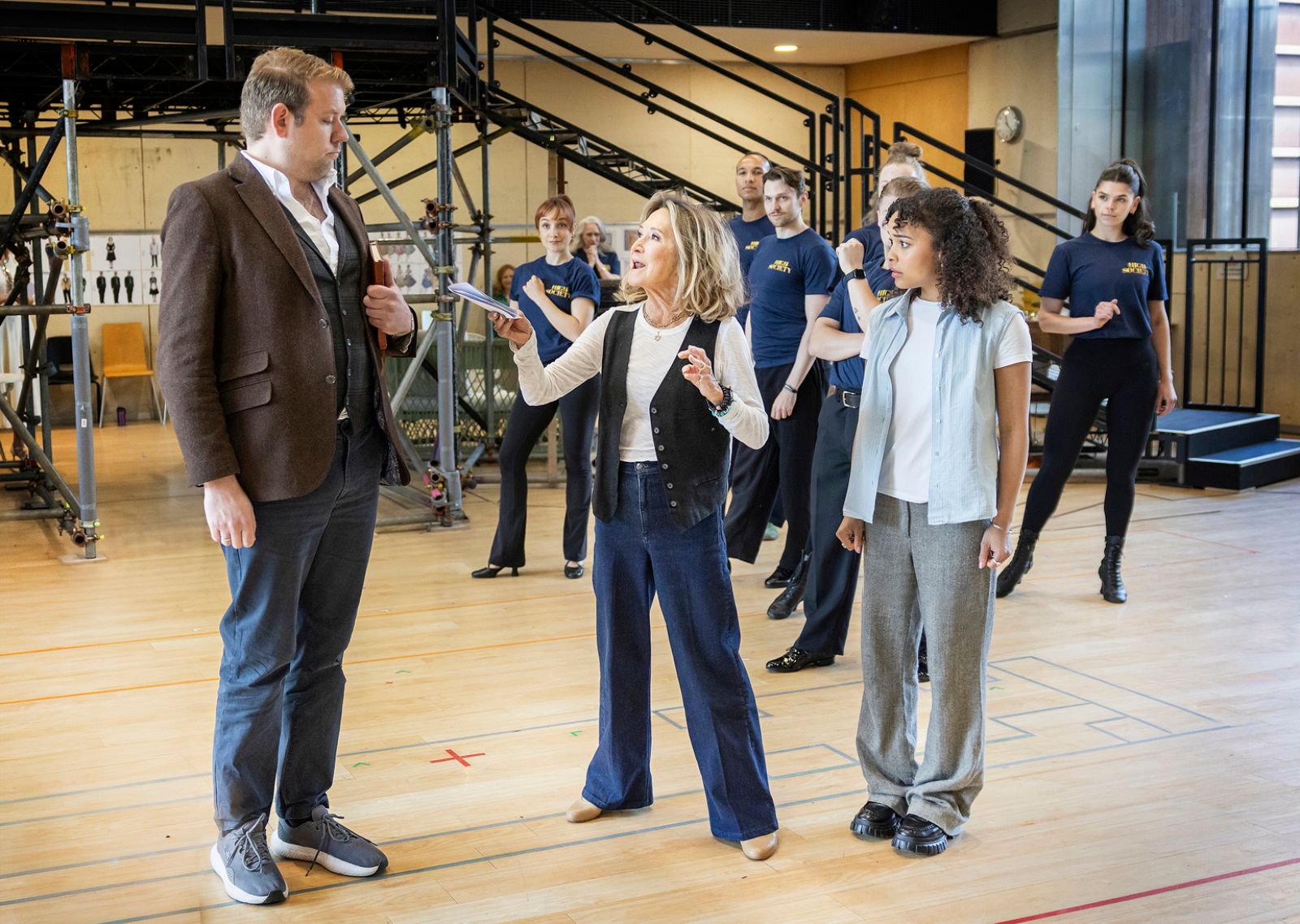 Photos/Video: HIGH SOCIETY in Rehearsal at the Barbican Theatre — photo 10 of 15