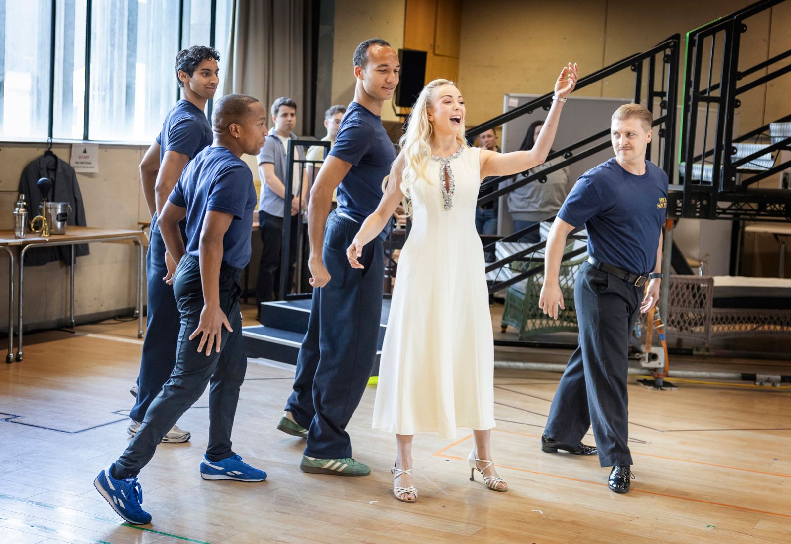 Photos/Video: HIGH SOCIETY in Rehearsal at the Barbican Theatre — photo 9 of 15