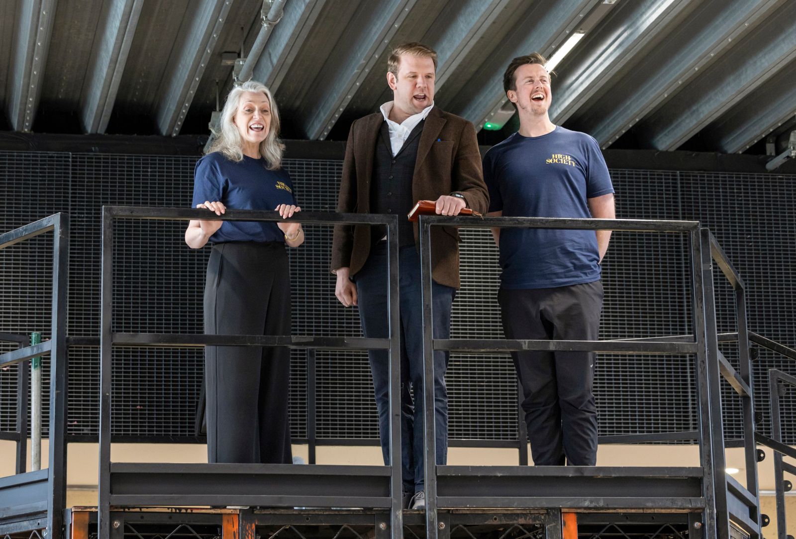 Photos/Video: HIGH SOCIETY in Rehearsal at the Barbican Theatre — photo 15 of 15