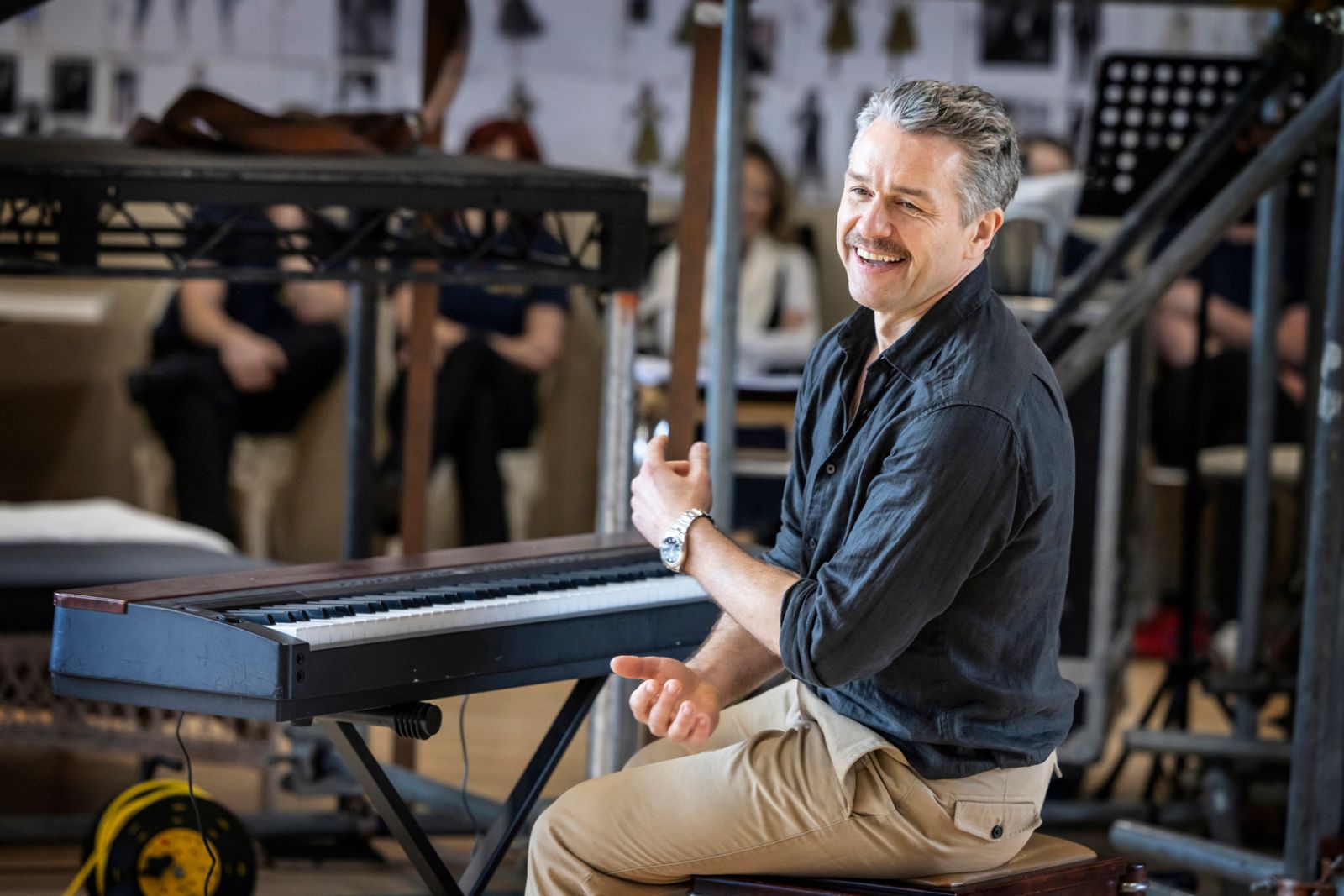 Photos/Video: HIGH SOCIETY in Rehearsal at the Barbican Theatre — photo 5 of 15