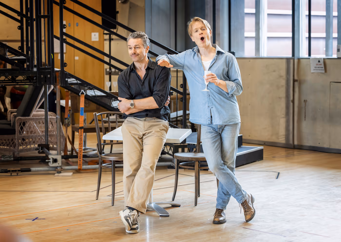 Photos/Video: HIGH SOCIETY in Rehearsal at the Barbican Theatre Image