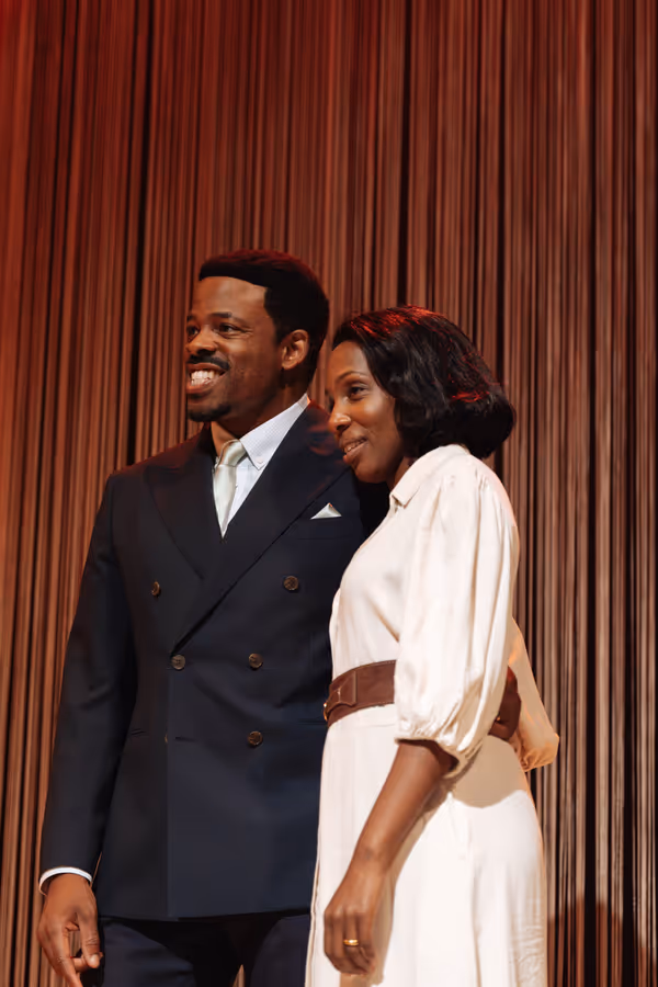 Chike Okonkwo and Tamara Lawrance Photo