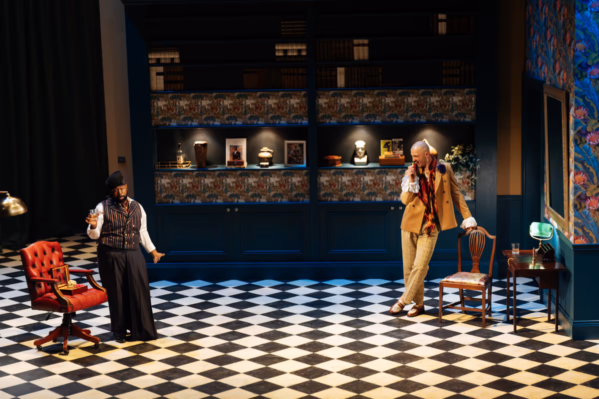 Emmanuel Akwafo and Jamael Westman at Photos: AN IDEAL HUSBAND is Now Playing at Lyric Hammersmith Theatre
