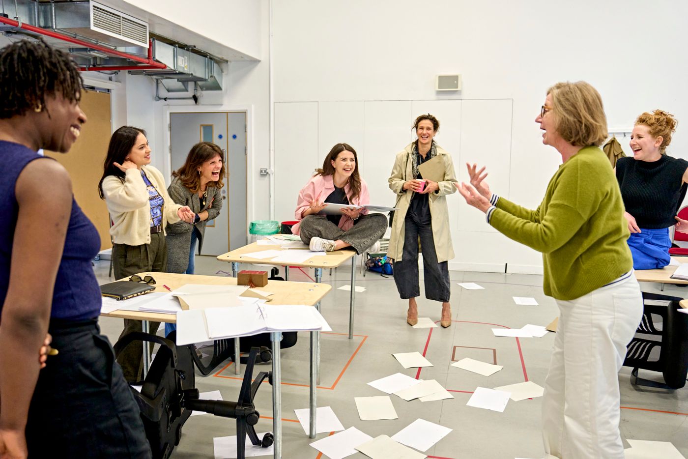 Photos: All-Female GLENGARRY GLEN ROSS in Rehearsal at the Old Vic Image