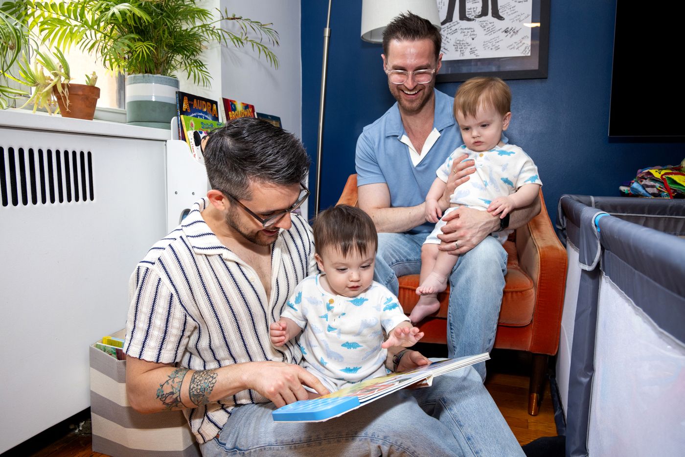 Christopher and Clay Rice-Thomson Met on Tour, Fell in Love, Got Married — and Now They’re Dads Image