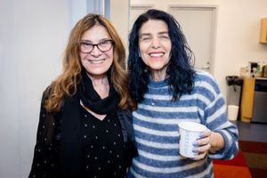Pamela Gray and Director Sheryl Kaller @ BroadwayWorld Pamela Gray and Director Sheryl Kaller Photo