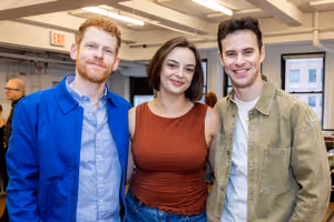 Max Chernin, Talia Suskauer, and Sam Gravitte @ BroadwayWorld Max Chernin, Talia Suskauer, and Sam Gravitte Photo