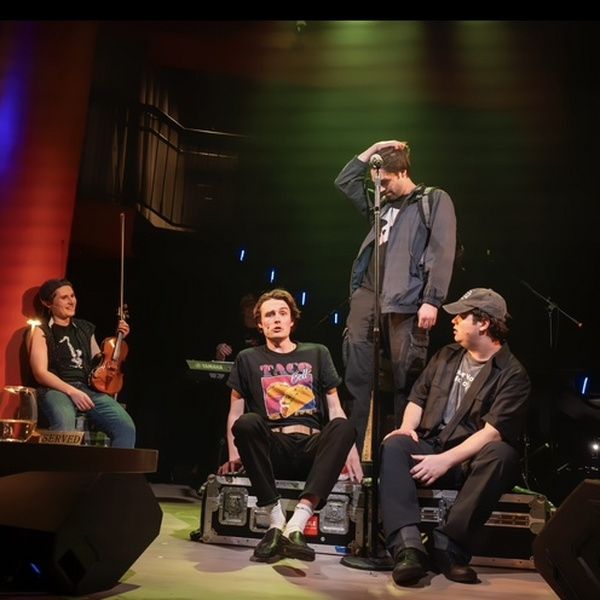 Emma Gervas, Sam Vana, Colum Goebelbecker, and Austin Karkowsky Photo