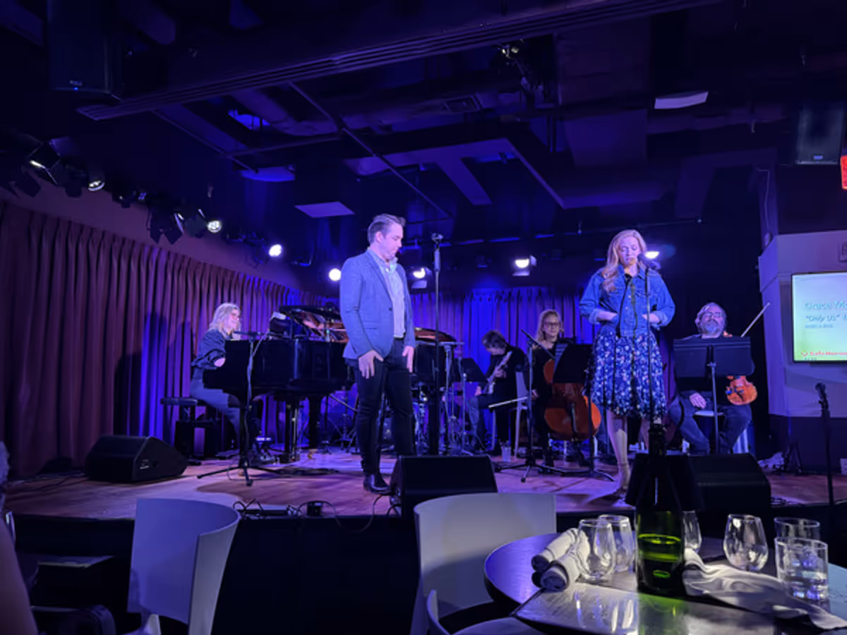Daniel Berryman and Grace Morgan at Photos: UPTOWN MAMAS Benefit Sells Out Green Room 42, Raises $5K for Domestic Violence Shelter