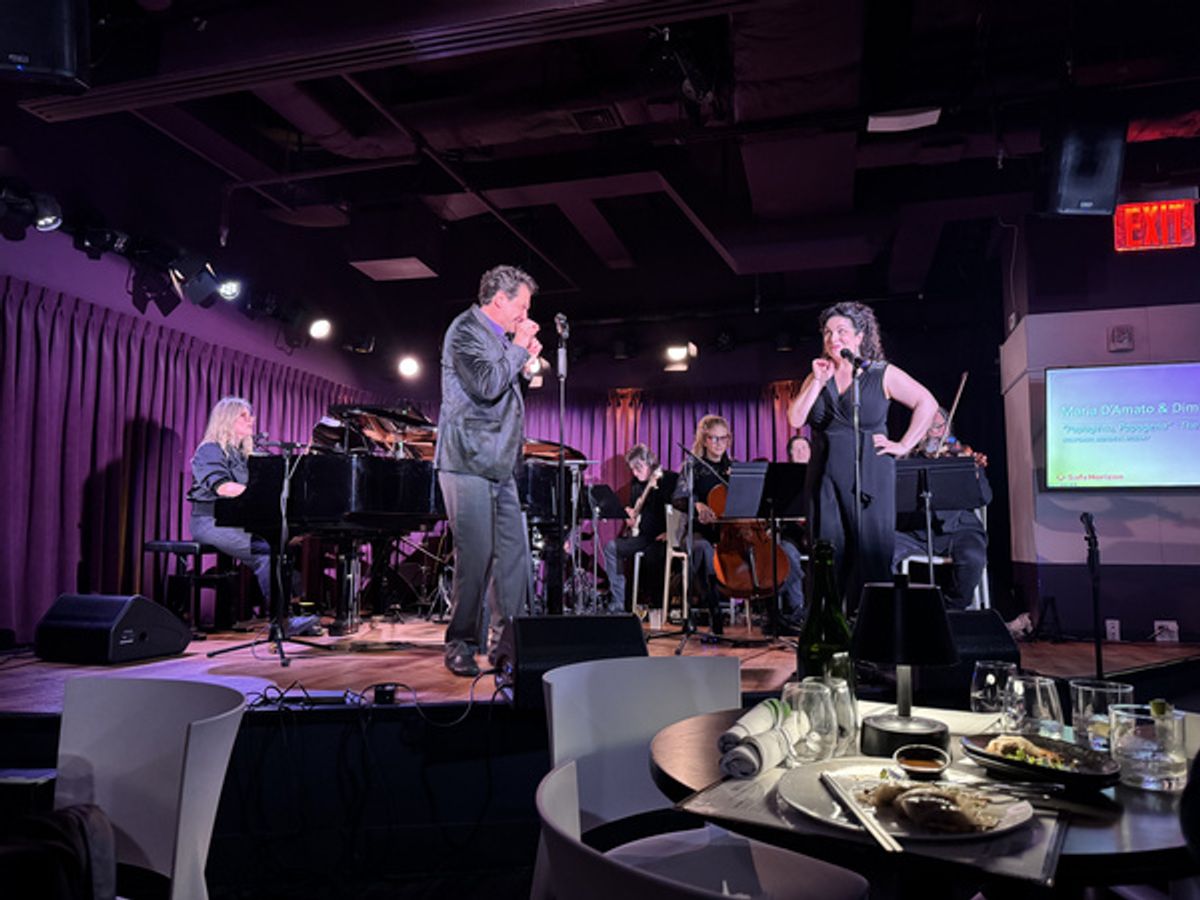 Dimitrie Lazich and Maria D'Amato at Photos: UPTOWN MAMAS Benefit Sells Out Green Room 42, Raises $5K for Domestic Violence Shelter