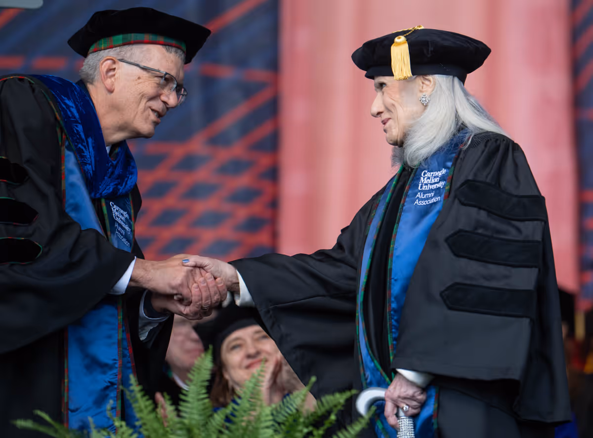 Jamie DeRoy at Photos: Producers Jamie deRoy Receives Honorary Doctor of Fine Arts Degree at Carnegie Mellon