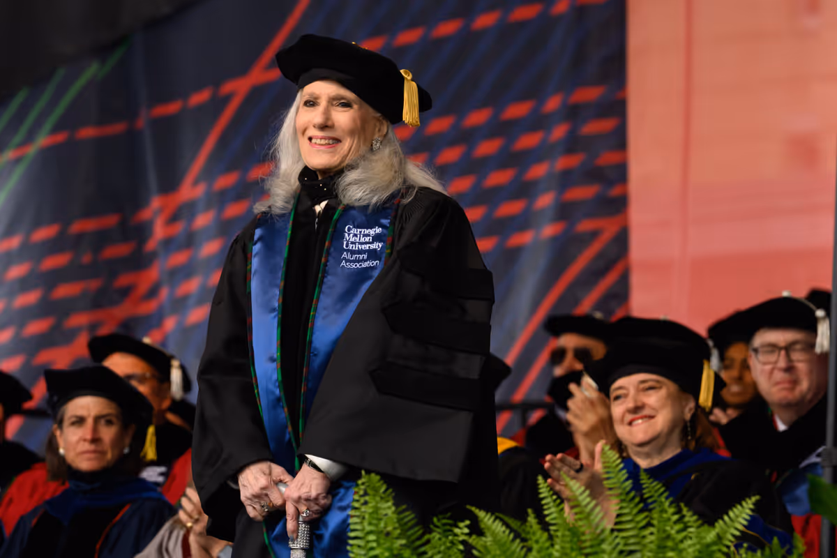 Jamie DeRoy at Photos: Producers Jamie deRoy Receives Honorary Doctor of Fine Arts Degree at Carnegie Mellon