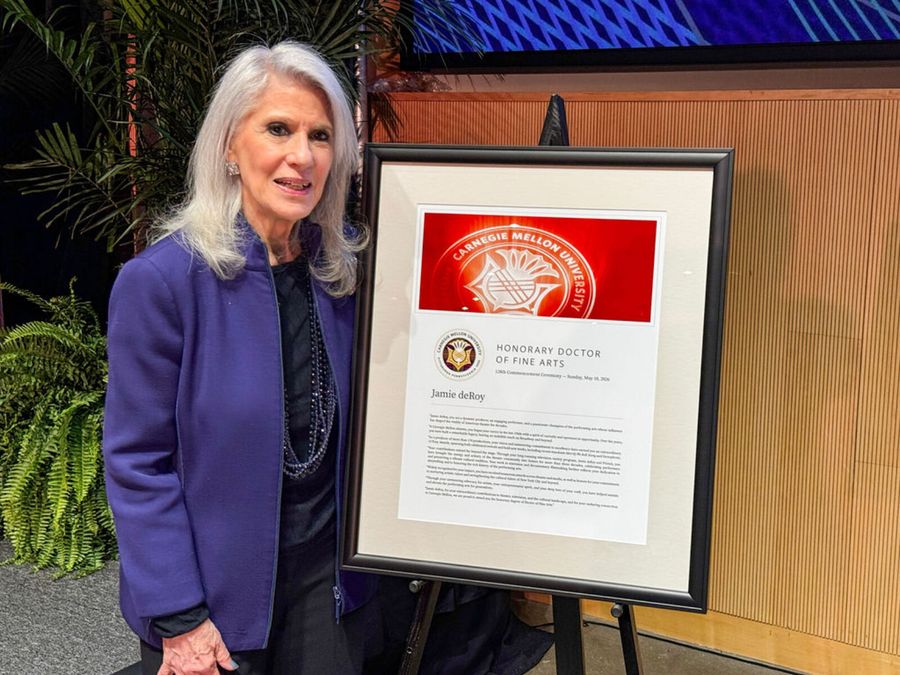 Photos: Producers Jamie deRoy Receives Honorary Doctor of Fine Arts Degree at Carnegie Mellon Image