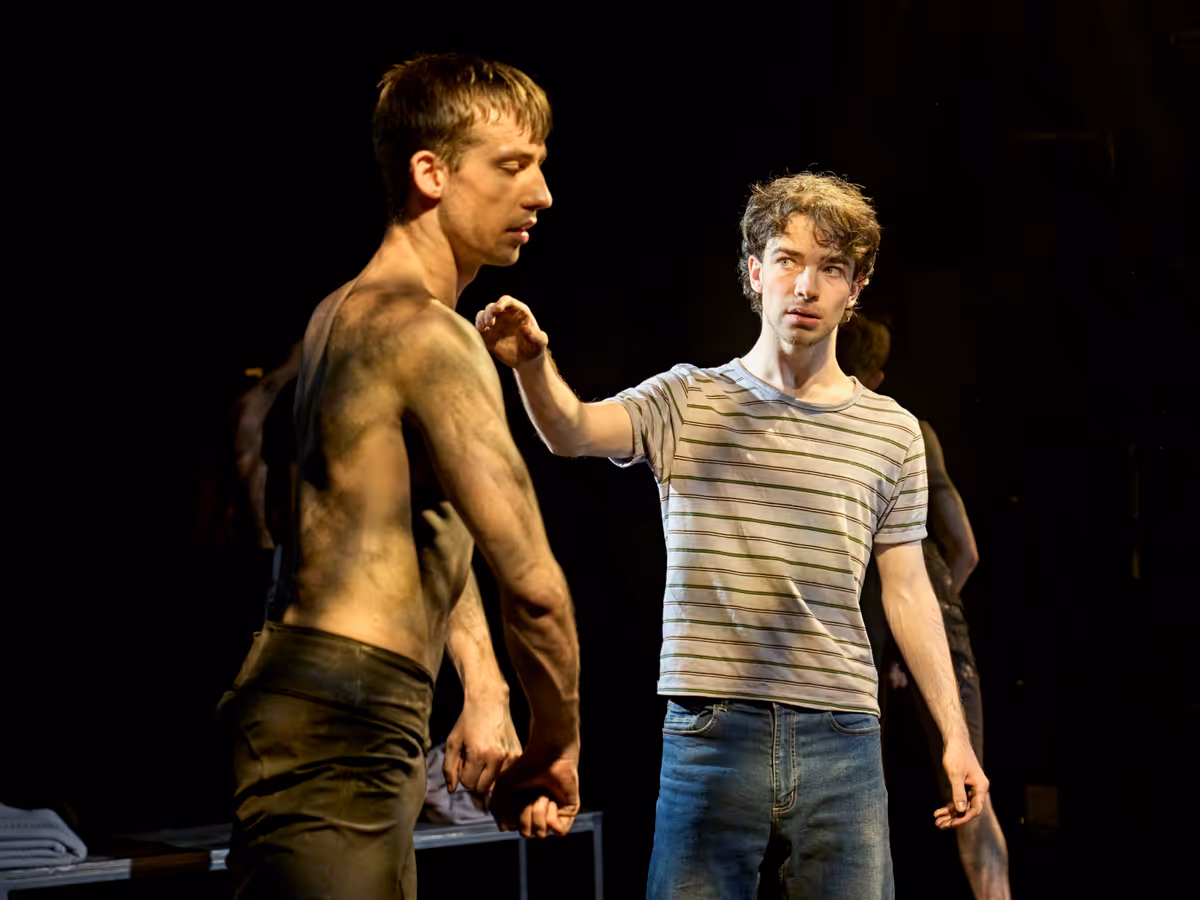 Ed Mitchell, Noah Valentine at Photos: EQUUS Now Playing at the Menier Chocolate Factory