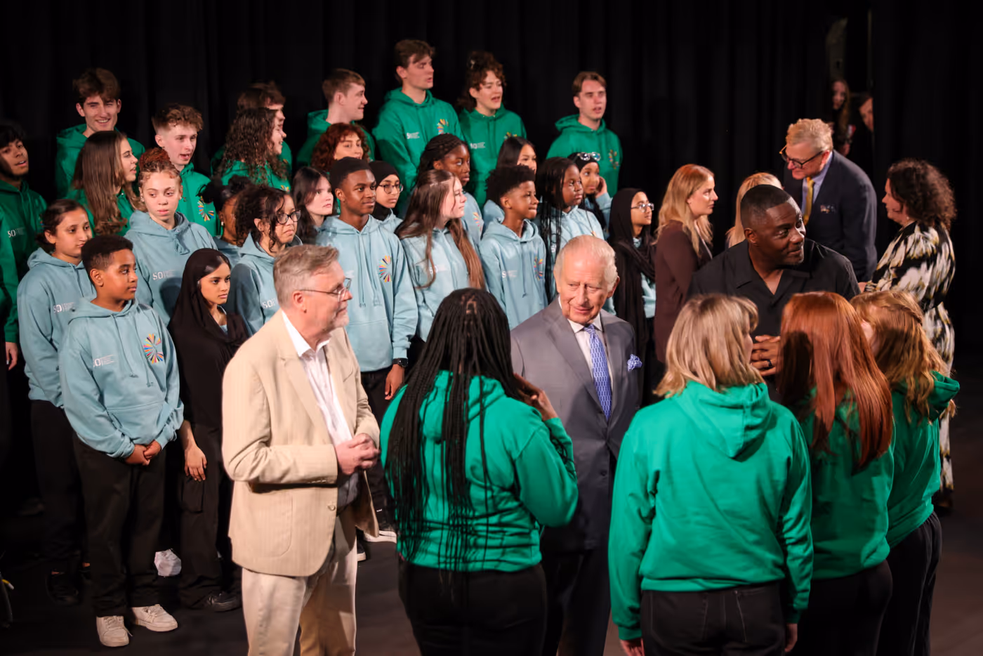 Photos: King Charles III and Sir Idris Elba Join NYMT for 50th Anniversary Celebration Image