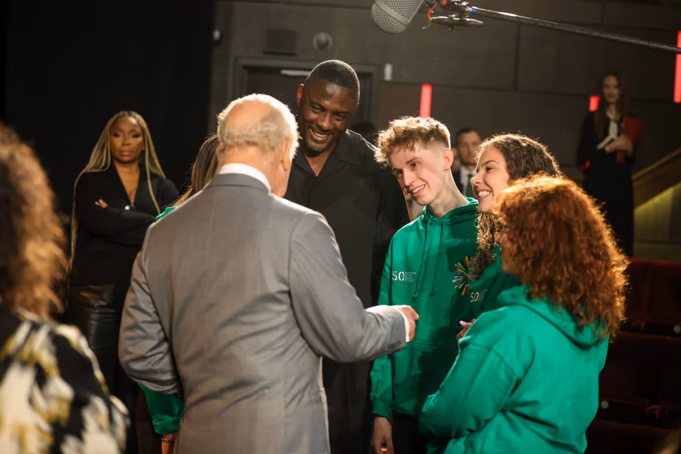 Photos: King Charles III and Sir Idris Elba Join NYMT for 50th Anniversary Celebration Image