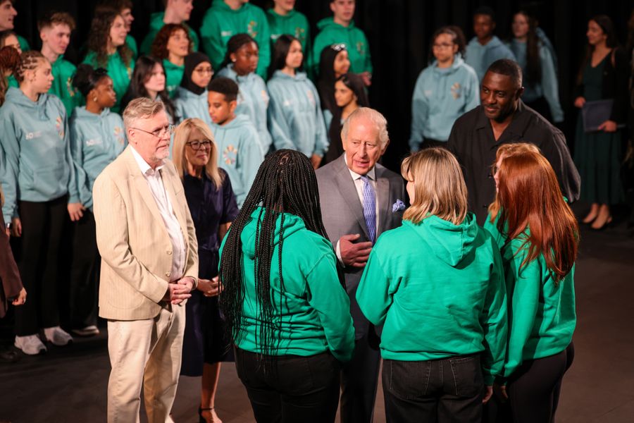 Photos: King Charles III and Sir Idris Elba Join NYMT for 50th Anniversary Celebration Image