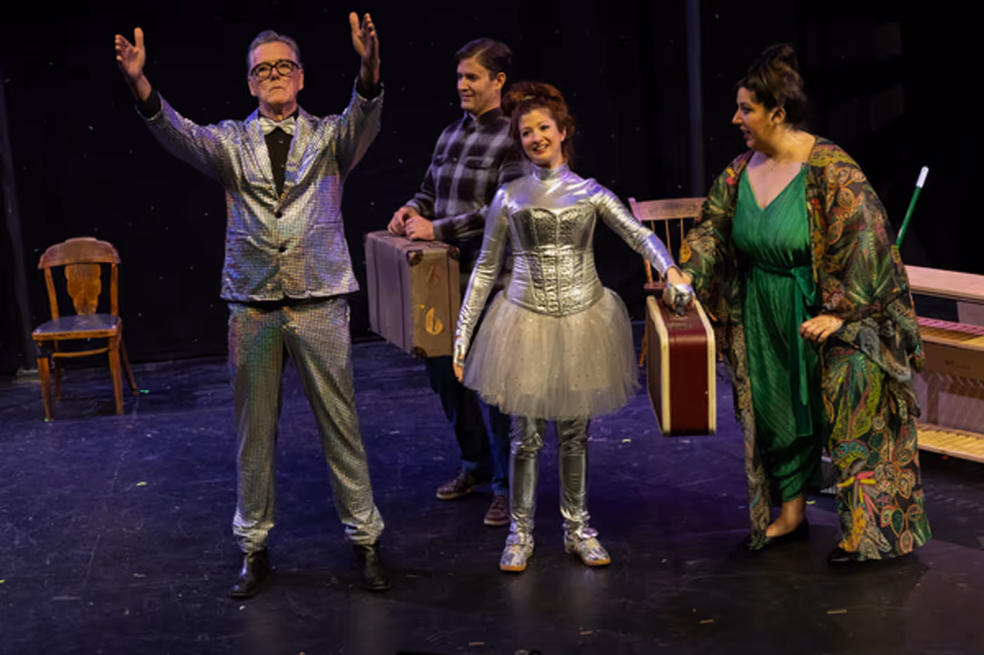 Photos: GUNFIGHT AT THE NOT-SO-OK SALOON & DOES NOT COMPUTE Double Bill at the John Cullum Theatre Image