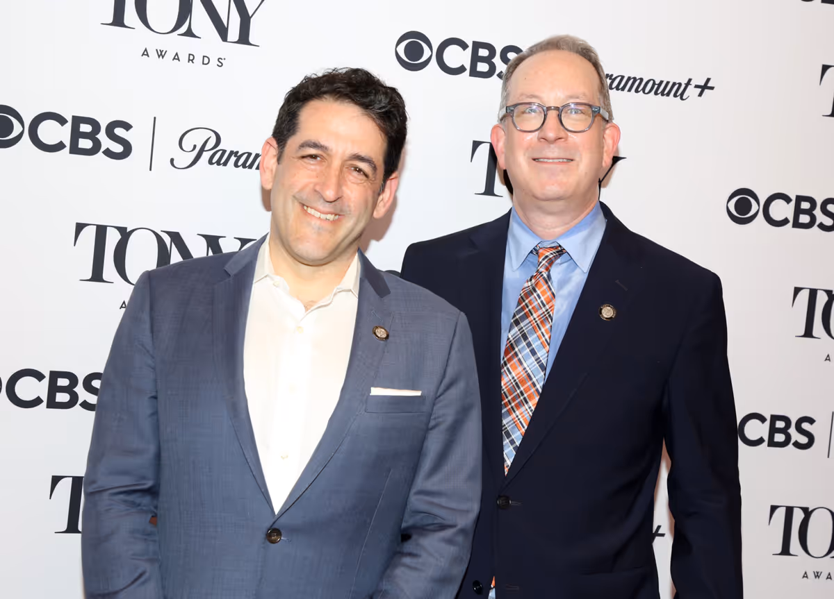 Evan Cabnet and Adam Siegel at Photos: Meet the 2026 Tony Award Nominees