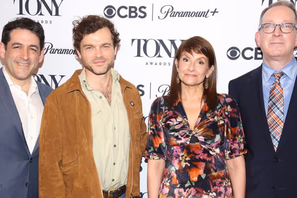Evan Cabnet, Alden Ehrenreich, Gina Gionfriddo and Adam Siegel Photo