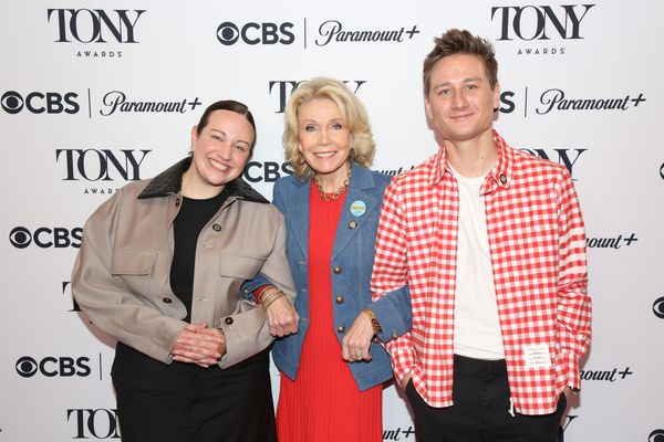 Megan O'Keefe, Christine Schwarzman and Micah Frank Photo