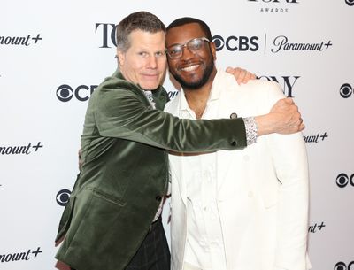 NEW YORK, NEW YORK - MAY 14:  (L-R) Bill Rauch and Zhailon Levingston pose at The 79t Photo