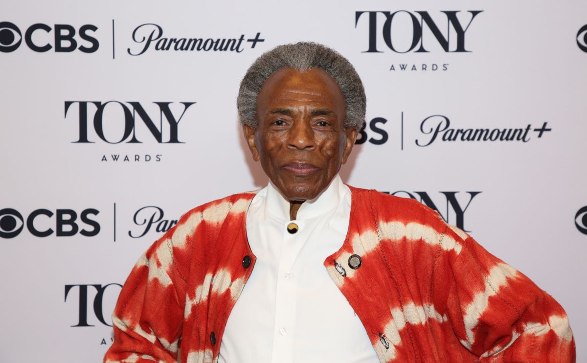 NEW YORK, NEW YORK - MAY 14:  André De Shields poses at The 79th Annual Tony Awards Meet The Nominees Press Event At Sofitel New York at Sofitel New York on May 14, 2026 in New York City. (Photo by Bruce Glikas/Getty Images) at Photos: Meet the 2026 Tony Award Nominees